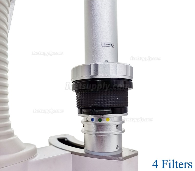 Veterinary Handheld Slit Lamp Portable Slit Lamp (10X/16X/25.6X Magnification)